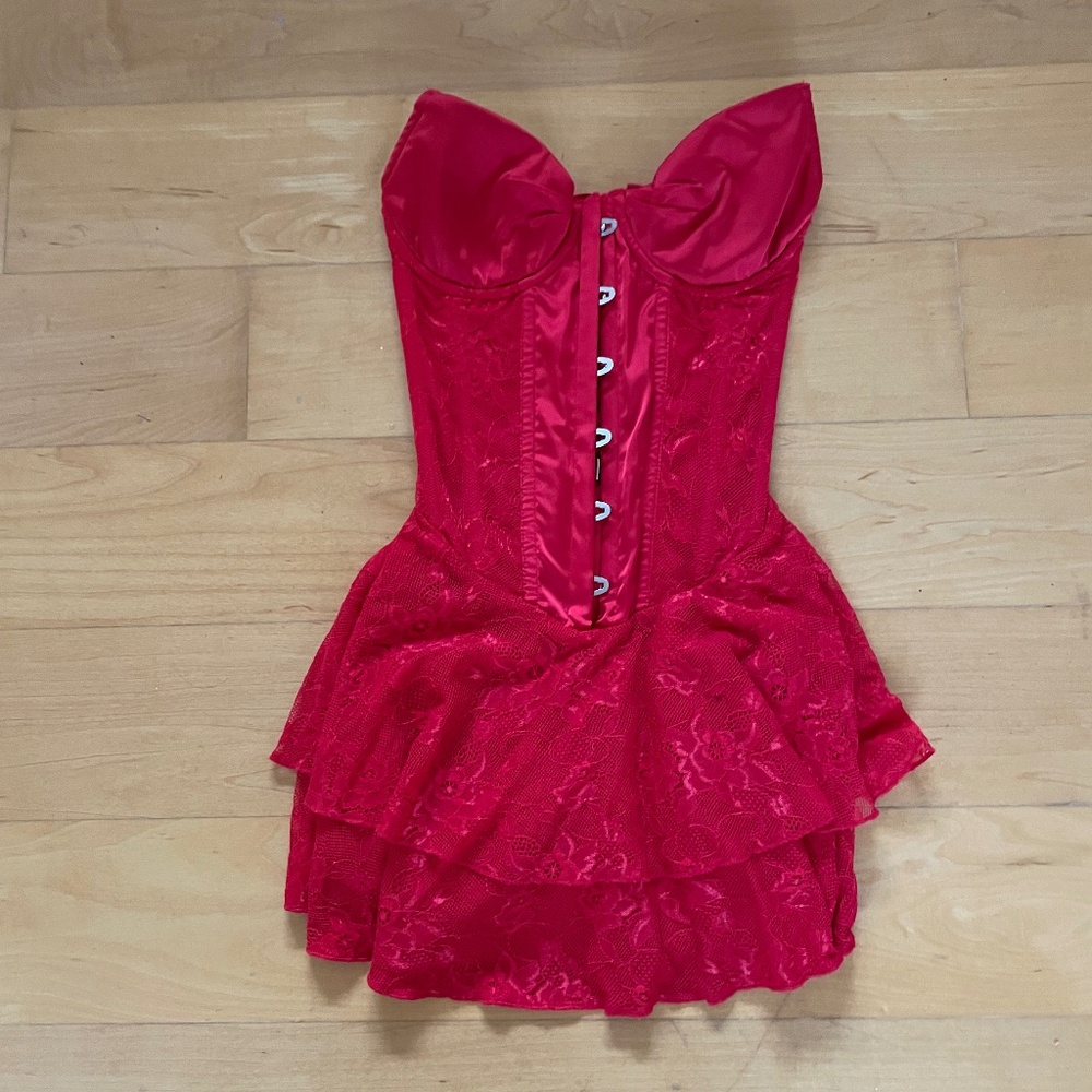 Sold out Outcast Red Mini dress - xs